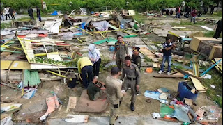 Disinyalir Jadi Tempat Maksiat, Pj Bupati Inhil Herman Instruksikan Pembongkaran Pusat Kuliner Kelap