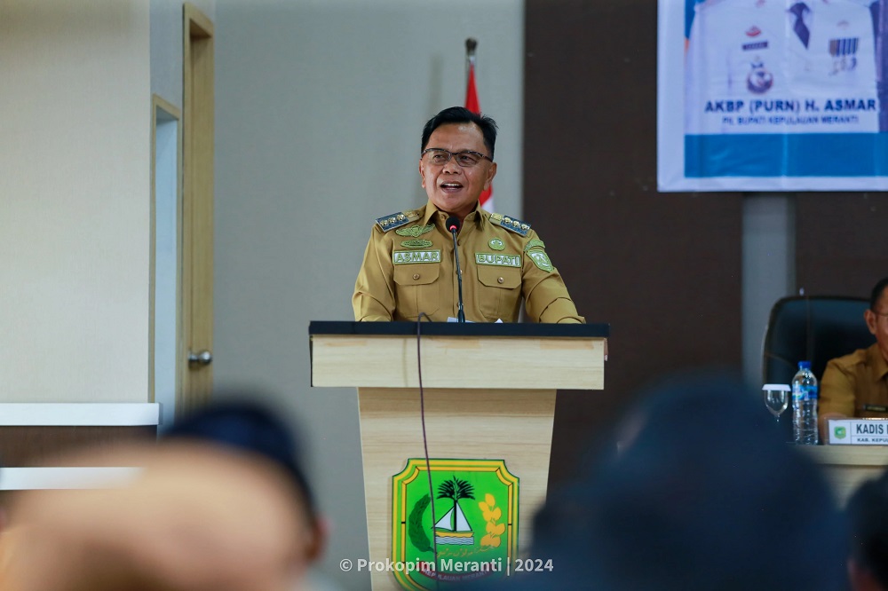 Plt Bupati Asmar Luncurkan Sistem Keuangan Non Tunai Bagi Desa se-Kabupaten Kepulauan Meranti