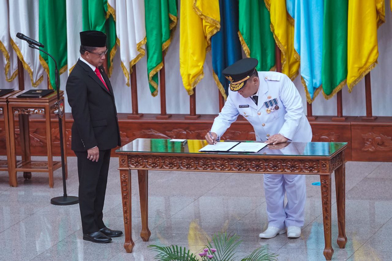 Resmi! Mendagri Lantik SF Hariyanto Sebagai Pj Gubernur Riau