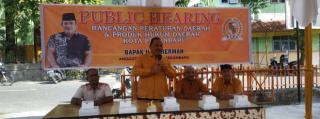 Anggota DPRD Pekanbaru Suherman Sosialisasi Perda di Dapil IV