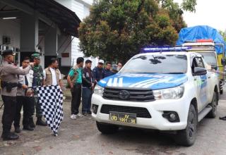 KPU Pelalawan Distribusikan Logistik Pemilu 2024