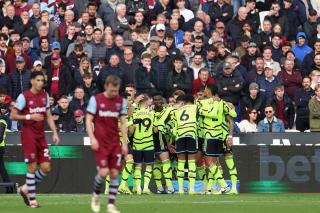 Tuan Rumah West Ham Dipermalukan Arsenal dengan Skor 0-6