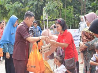 Pj Bupati Kampar Launching Bapak Asuh Anak Stunting di Siak Hulu