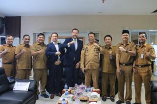 Sekdako Pekanbaru Terima Kunjungan Perwakilan Kedubes Polandia