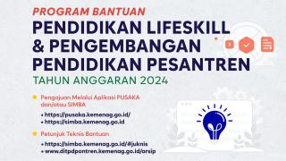 Pengumuman! Pendaftaran Bantuan Inkubasi Bisnis Pesantren Dibuka Hingga 8 Maret 2024