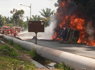 Pertamina Pastikan Laka Lantas Truk Tangki BBM di Dumai Tidak Mengganggu Suplai