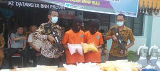 BNNP Riau Musnahkan Puluhan Ribu Pil Ekstasi Jenis Baru