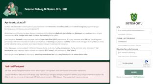 Melalui Situs Web ortu.uir.ac.id, Kini Orang Tua Bisa Pantau Aktivitas Akademik Anaknya
