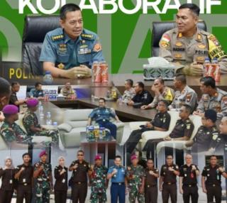 Aspidmil Kejati Riau: Seluruh APH Sipil dan MIliter Nyatakan Komitmen Bersinergi & berkolaborasi