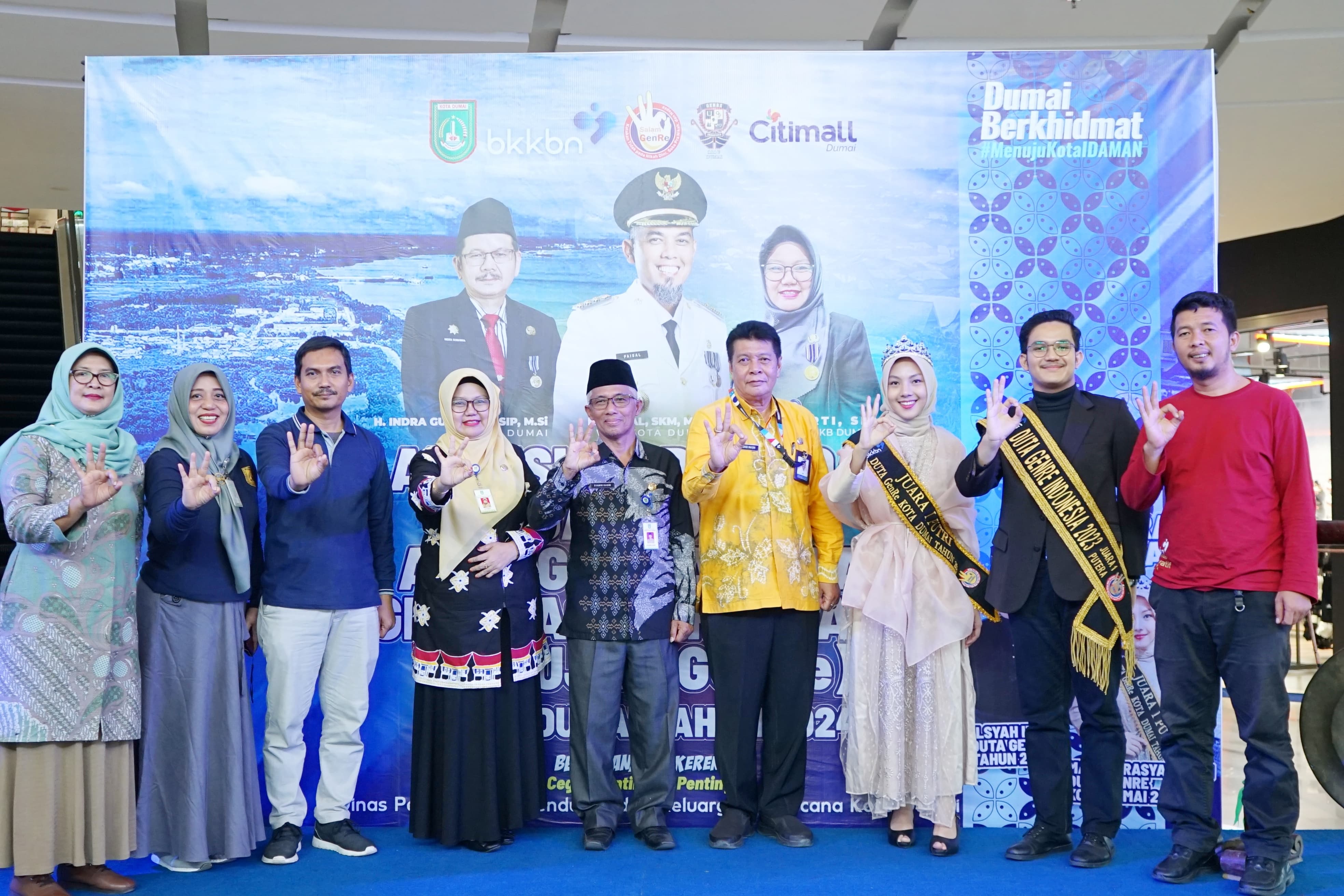 ADUJAK Generasi Berencana Kota Dumai 2024 Resmi Digelar, 11 Finalis Duta GenRe Unjuk Bakat