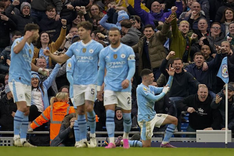 Premier League: Manchester City Lumat Manchester United dengan Skor 3-1