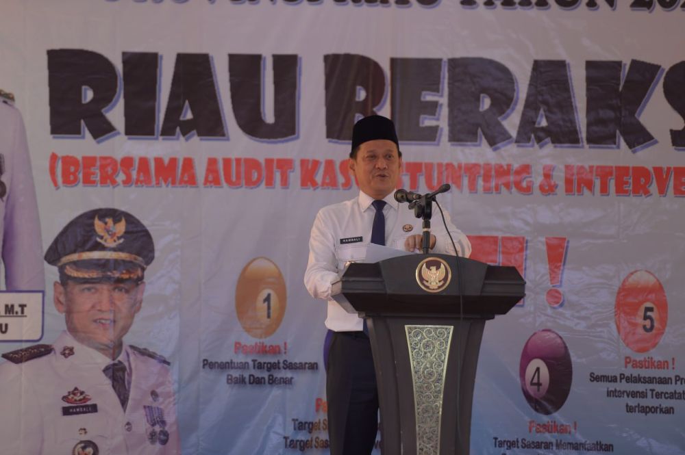 Pj Bupati Harap 2024 Kampar Zero Stunting