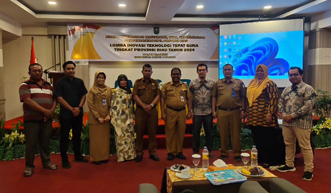 Rokan Hilir Juara 1 Lomba Inovasi TTG Tingkat Provinsi Riau Tahun 2024