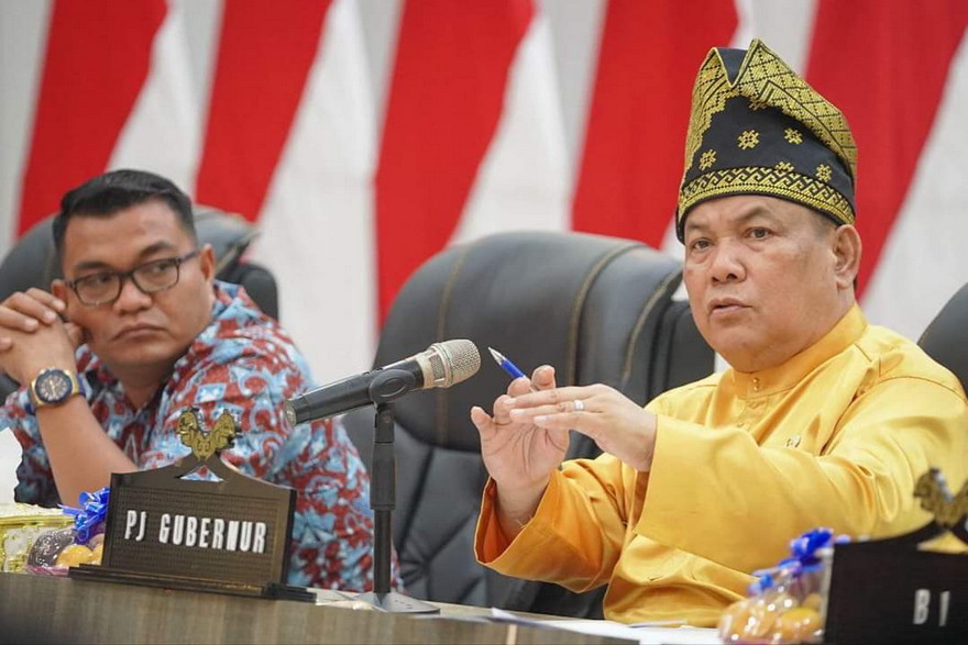 Jelang Ramadan, Pj Gubri Gelar High Level Meeting TPID