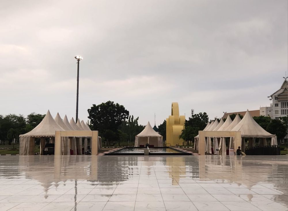 Lusa, Masjid Raya Annur Provinsi Riau Gelar Gebyar Bazar Ramadan