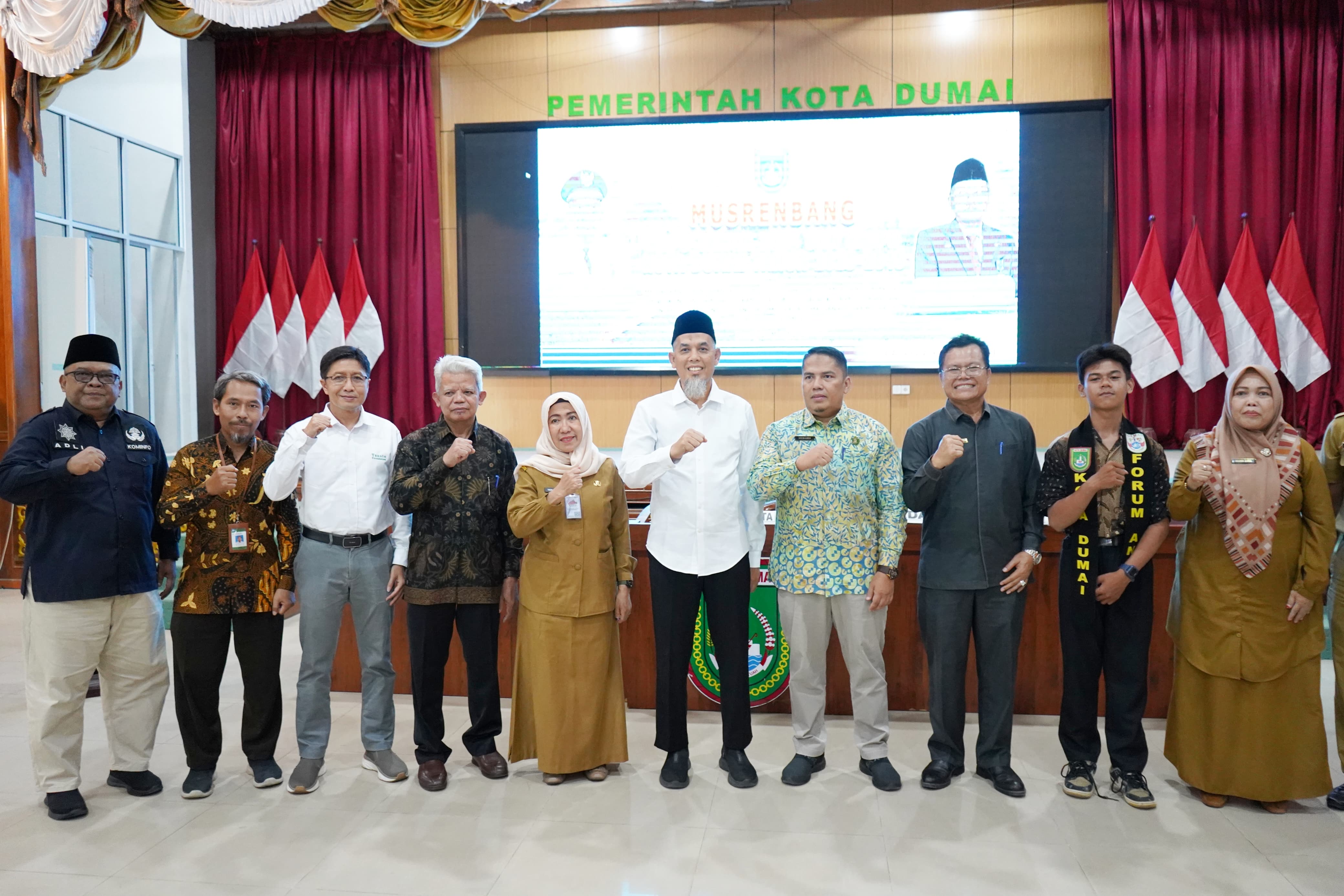 Pemko Dumai Laksanakan Pembahasan Musrenbang RKPD Tahun 2025 dan RPJPD Tahun 2025-2045