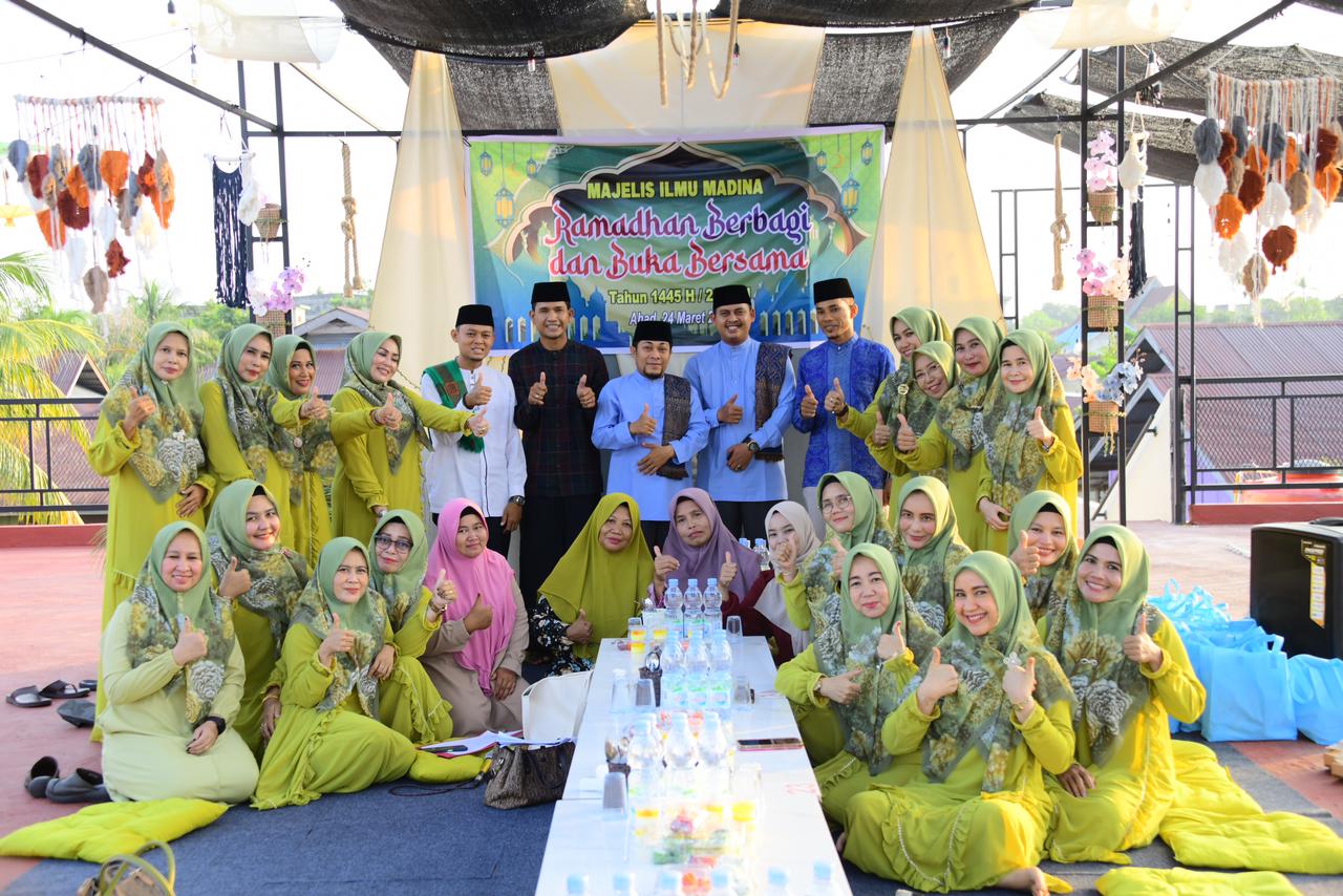 Majelis Ilmu Madina Gelar Ramadhan Berbagi dan Buka Bersama Kaum Dhuafa