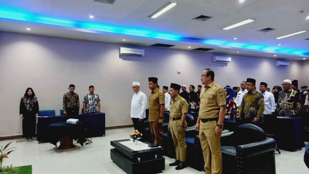 Jelang MTQ Ke-42 Provinsi Riau, Kafilah Kabupaten Kampar Ikuti Pemusatan Latihan