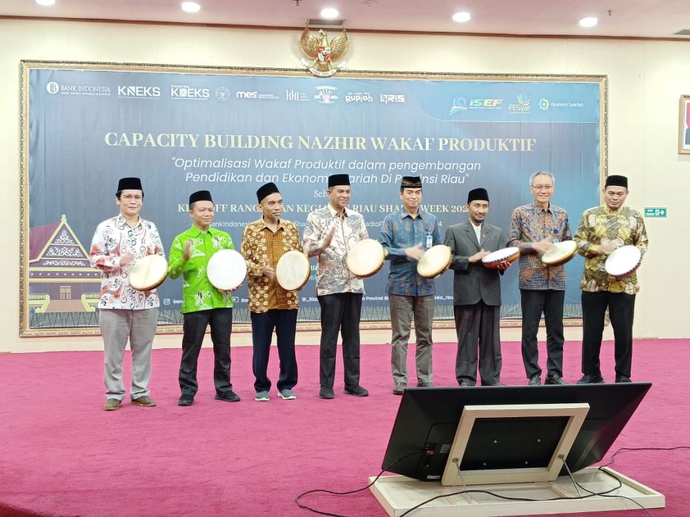 BI Gelar Capacity Building Nazhir Wakaf Produktif Bersama BWI Riau