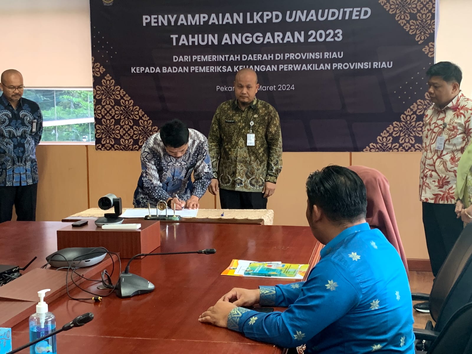 Penyerahan LKPD, Pemko Pekanbaru Nihil Tunda Bayar di 2023