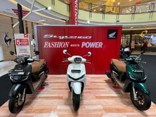 Lusa, Skutik Premium Fashionable New Honda Stylo 160 Dilaunching di Mall SKA PekanbaruÂ 