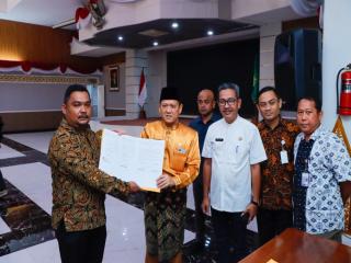 Pemkab Kampar Terima Aset Gedung Sekolah dari Kementerian PUPR Ditjen Cipta Karya