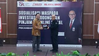 Ratusan Nakes Ikuti Sosialisasi Waspada Investasi Bodong bersama OJK Riau