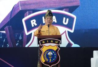 Pj Gubri Ajak Polda Riau Bersama Cek Kesiapan Jelang Lebaran