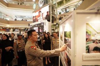 Ribuan Pengunjung Hadiri Exhibition Photo Cooling System Pemilu Damai Polda Riau