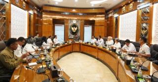 Pujiono Bertemu Menko Polhukam dan Tegaskan Komitmen KKRI Kawal Kinerja Kejaksaan