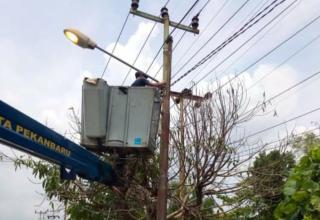 Waduh! Pemkot Pekanbaru Menunggak Tagihan LPJU Rp4,3 Miliar ke PLN