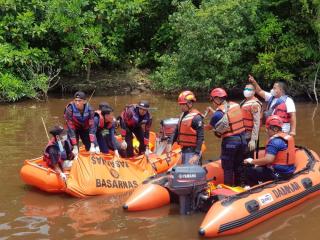 Korban Terjatuh dari Jembatan Siak 1 Ditemukan Meninggal Dunia