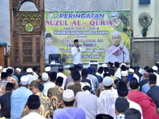 Pj Bupati Kampar Janji akan Selesaikan Renovasi Mesjid Islamic Center Bangkinang