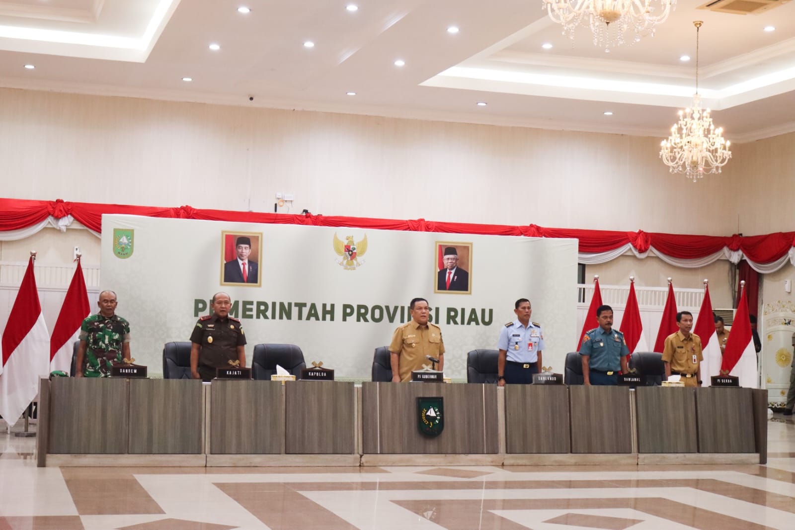 Dalam Rakor, Wakajati Riau Membahas Ketersediaan Bahan Pokok & Kesiapan Arus Mudik Lebaran 2024