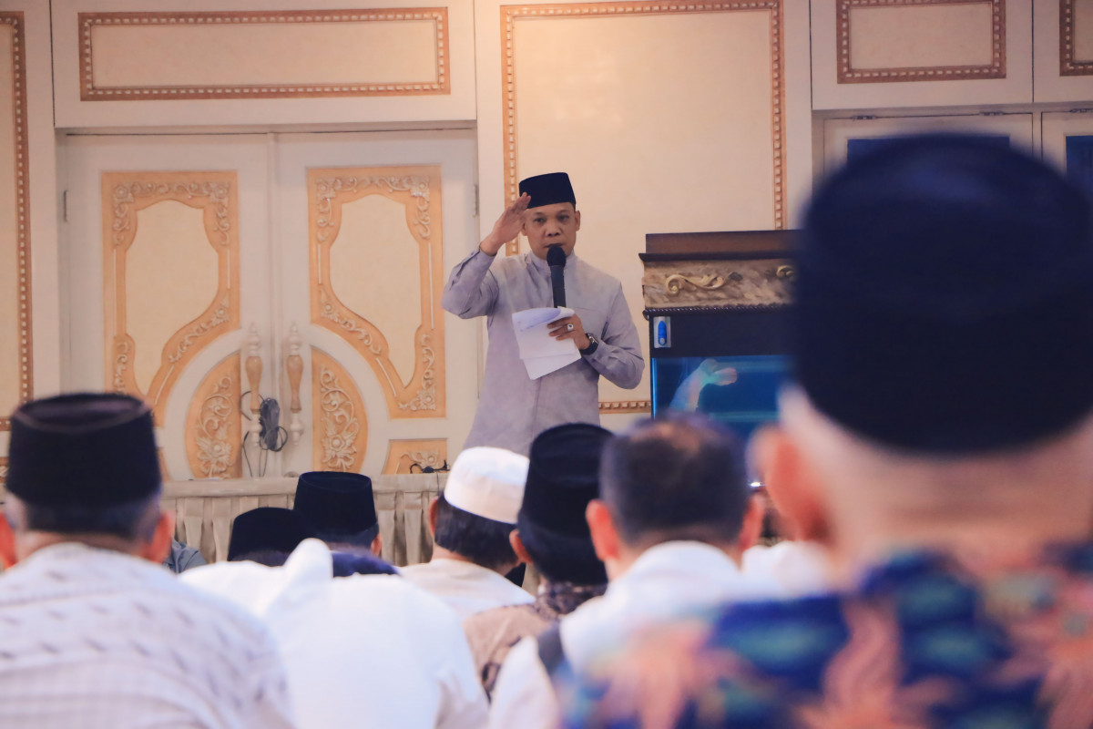 Pj Wako Pekanbaru Sampaikan Kepedulian Pemko Kepada Tenaga Pendidik