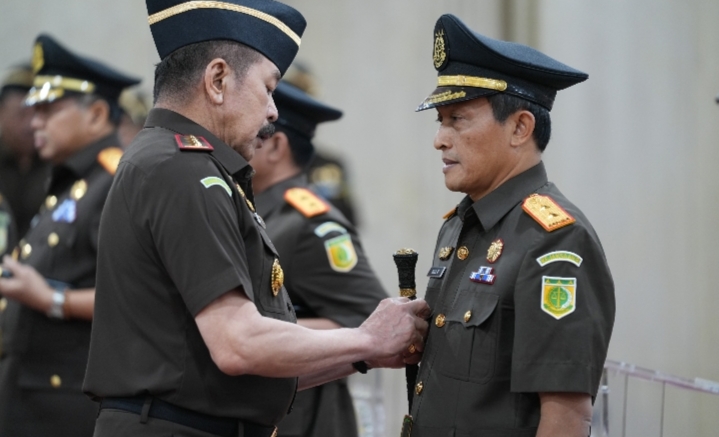 Pelantikan 6 Pejabat Eselon II, Jaksa Agung ST Burhanudin : Berkah atau Hukuman Tergantung NiatÂ 
