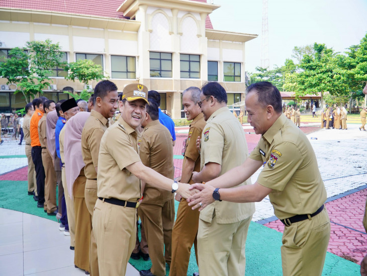 Hambali Apresiasi Kehadiran ASN /THL di Lingkup Pemkab Kampar