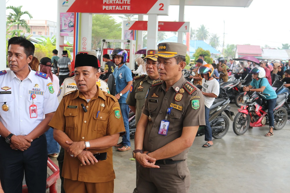 Pemkab Meranti Imbau SPBU dan APMS Distribusikan Pertalite ke Kios Pengecer