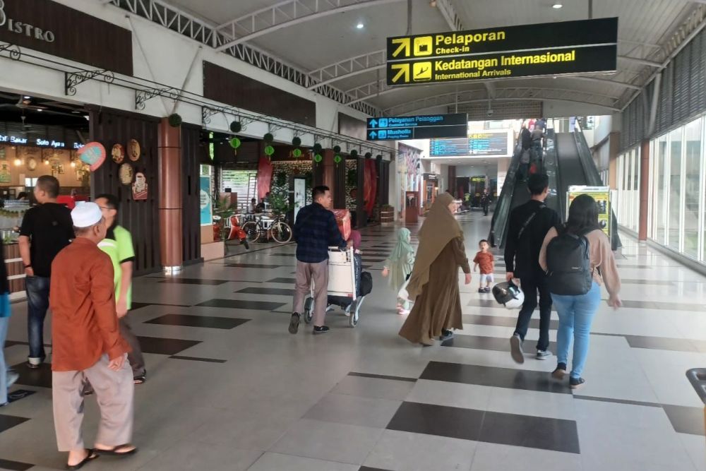Posko Monitoring Idulfitri 1445 H di Bandara SSK II Pekanbaru Ditutup