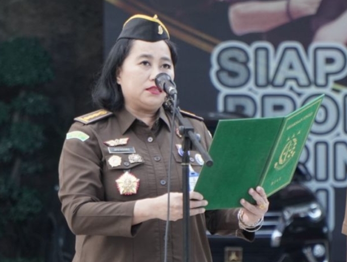 Aswas Kejati Riau: Apel Kerja Pagi Merupakan Sarana bagi Pimpinan Dalam Memberikan Pembinaan