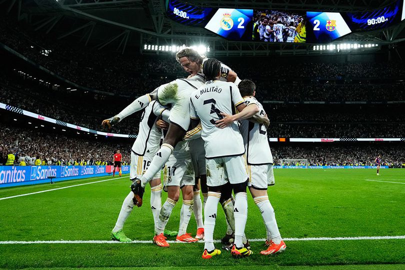 El Clasico, Real Madrid Menang atas Barcelona dengam Skor 3-2