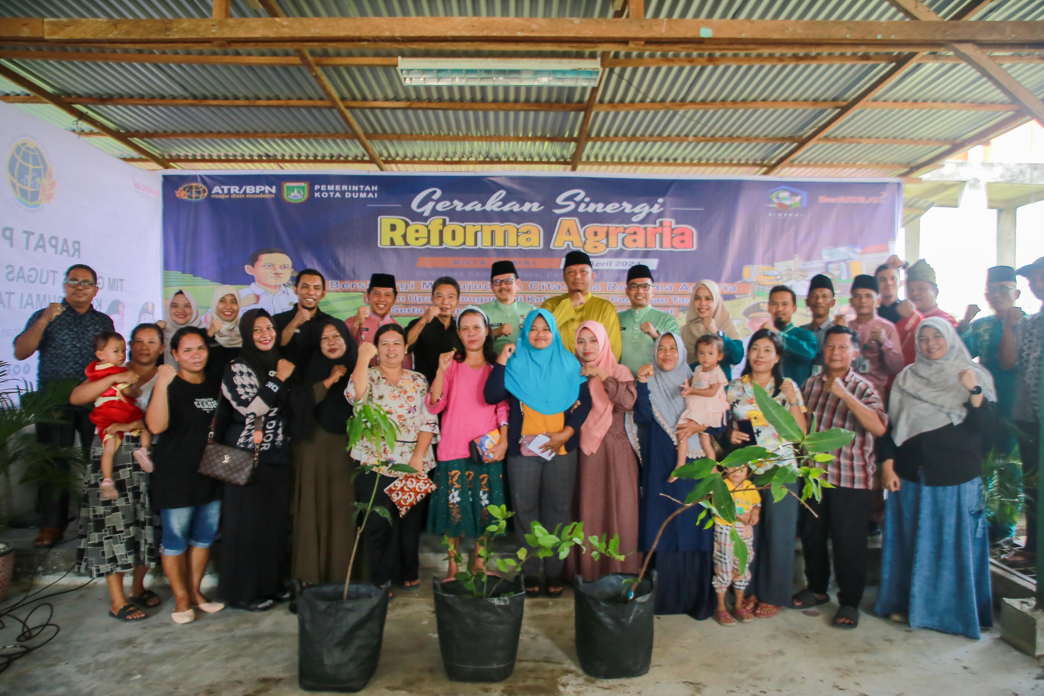 Sekda: Pemko Dukung Gerakan Sinergi Reformasi Agraria Nasional