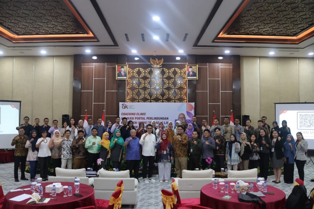 Libatkan 38 PUJK, OJK Riau Gelar Coaching Clinic Aplikasi Portal Perlindungan Konsumen