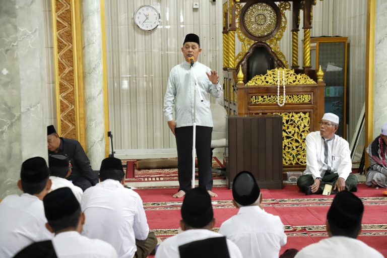 Pj Bupati Inhil Herman Buka Bimbingan Manasik Haji Gabungan Kecamatan Keritang dan Kecamatan Kemunin