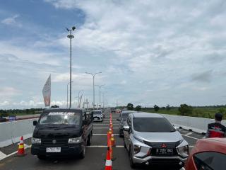 Sebanyak 33.565 Kendaraan Melintasi 3 Ruas Jalan Tol di Riau Saat Mudik Lebaran 2024Â 