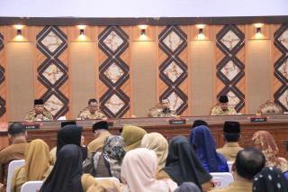 Pj Wali Kota Silaturahmi dengan Kepala OPD dan Para Kabid Usai Lebaran