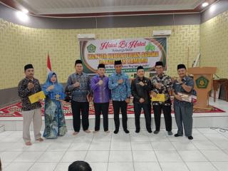 Plh Sekda Kampar Hadiri Halal Bi Halal di Kemenag Kampar