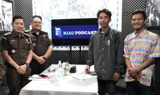Bicara Hukum di Podcast Riau Park TV, Koordinator Bidang Datun Kejati RiauÂ NarasumbernyaÂ 