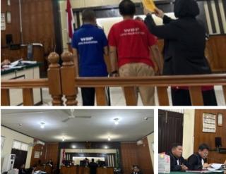 Berat, JPU Kejari Rohil Tuntut Terdakwa "RR" 7 Tahun & Terdakwa "IS" 6 Tahun Penjara Berikut Denda