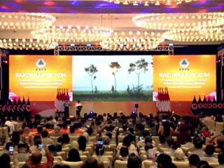 Pj Gubernur Riau Hadiri Rakornas Penanggulangan Bencana 2024